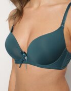 love magnolia Sutien Verde închis Neted cu bretele detașabile Salmiria