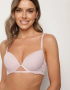 love magnolia Sutien Violet deschis Push-Up cu bandă de dantelă Sarolin