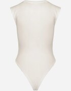 lovery Body Alb De Vâscoză Cu Croială Mulată Fără Mâneci Redalira