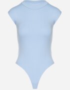 lovery Body din vâscoză albastru deschis cu croială mulată fără mâneci Redalira