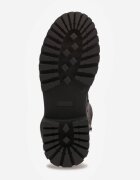 lovery Ghete tip workery cu textură de piele întoarsă pe talpă cu profil Olija Negre