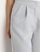 lovery Pantaloni Gri De costum cu Buzunare Letiza