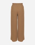 lovery Pantaloni Largi Maro deschis cu talie înaltă Finisați cu elastic în talie Risinassa