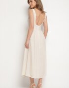 lovery Rochie Bej din Vascoză cloș Milareina