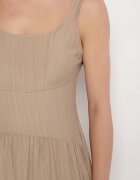 lovery Rochie Bej închis Vâscoză cu croi evazat Milareina