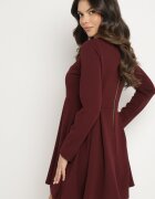 lovery Rochie Bordo Elegantă cu croi evazat Temitonia