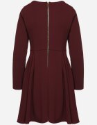 lovery Rochie Bordo Elegantă cu croi evazat Temitonia