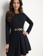 lovery Rochie Elegantă Bleumarin cu croi evazat Temitonia