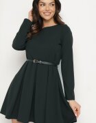 lovery Rochie Elegantă Verde închis cu croi evazat Temitonia