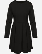 lovery Rochie Neagră Elegantă cu croi evazat Temitonia