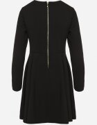 lovery Rochie Neagră Elegantă cu croi evazat Temitonia