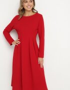 lovery Rochie Roșie Elegantă Cloș Temarielis