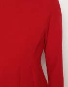 lovery Rochie Roșie Elegantă Cloș Temarielis