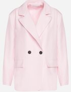 lovery Sacou Roz Dublu Rând Cu Croi Cutie Oversize Kosalia