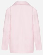 lovery Sacou Roz Dublu Rând Cu Croi Cutie Oversize Kosalia