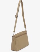 luigisanto Geantă crossbody Bej închis Elegantă în Format Mic Talzedi