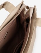 luigisanto Geantă tote bej închisă cu curea ajustabilă inclusă Soriale
