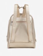 luigisanto Rucsac Auriu Geometric cu Cusătură Decorativă Arzedi