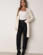m&d fashion Cardigan cu croi lung și împletituri Lerlit Bej deschis