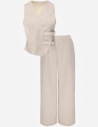 m&d fashion Compleu Bej deschis