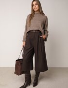 m&d fashion Pulover oversize cu adaos de lână cu guler înalt și manșete întoarse Jalowia Maro