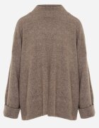 m&d fashion Pulover oversize cu adaos de lână cu guler înalt și manșete întoarse Jalowia Maro