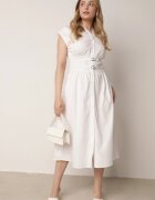 m&d fashion Rochie Albă