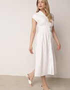 m&d fashion Rochie Albă