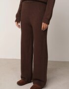 m&d fashion Set din tricot cu cu guler înalt și pantaloni cu croială dreaptă Leretia Maro
