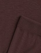m&d fashion Set tricotat: bluză și pantaloni cu croială dreaptă în talie elastică cu vâscoză Lirette Maro