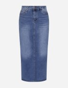 m.sara Fustă Albastră din denim tip creion Brunavia