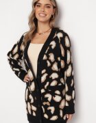 m&v Cardigan Negru Lejer cu nasturi Heromena