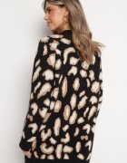 m&v Cardigan Negru Lejer cu nasturi Heromena
