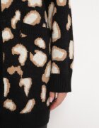 m&v Cardigan Negru Lejer cu nasturi Heromena
