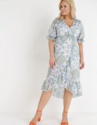 m&v Rochie Albă Darorgon
