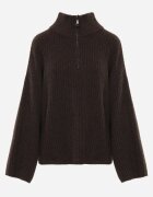 Made in Italy Pulover cu adaos de lână cu model în dungi Apercine Maro