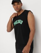  Maiou Negru de bumbac cu imprimeu Tiimasue