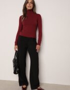  Maletă Clasică Bordo cu Modal și Vâscoză Linnoriela