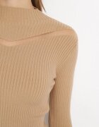 manosque Maletă Maro din tricot cu bandă transparentă la decolteu Sowilla