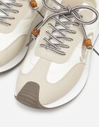 marquiiz Adidași Bej cu Model Geometric Prisnore