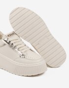 marquiiz Adidași Bej pe Talpă Groasă cu Cusături Decorative Tataniel