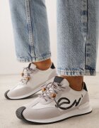 marquiiz Adidași Negri cu Model Geometric Prisnore