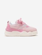 marquiiz Adidași Roz pe Talpă Groasă Decorate cu Imprimeu în Relief Nilanne