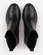 marquiiz Botine elegante cu talpă joasă (tip chelsea) și curea decorativă Viwila Negre