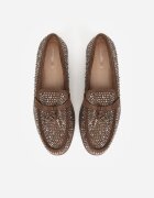 marquiiz Mocasini Maro Decorați cu Zirconii și Aplicații Isirsyss