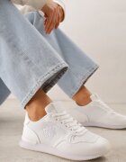 marquiiz Sneakers Casual Albe cu Cusături Decorative Chlylee