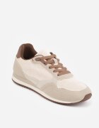 marquiiz Sneakers casuale din imitație de piele întoarsă cu talpă profilată Alevtina Bej
