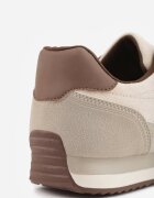 marquiiz Sneakers casuale din imitație de piele întoarsă cu talpă profilată Alevtina Bej