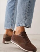 marquiiz Sneakers casuale din imitație de piele întoarsă cu talpă profilată Alevtina Maro