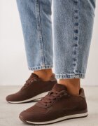 marquiiz Sneakers casuale din imitație de piele întoarsă cu talpă profilată Alevtina Maro